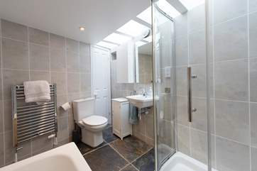 The ground floor bathroom.