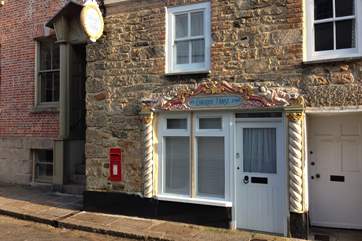 Welcome to The Chocolate House, with its famous and much-loved, recently restored, ornamental sign.