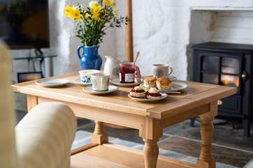 Cornish cream tea? Well you are on holiday.