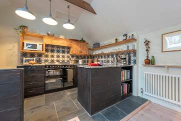 The kitchen area, all that you need to cook up a feast.