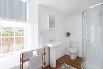 The family bathroom on the ground floor.