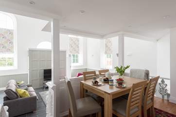 The dining-area.