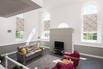 Lovely furniture and soft furnishings.