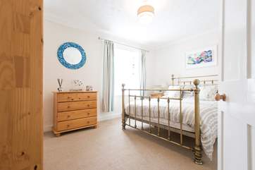 The lovely double bedroom.