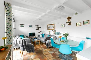 Perfect space for enjoying each other's company in this lovingly designed living space.