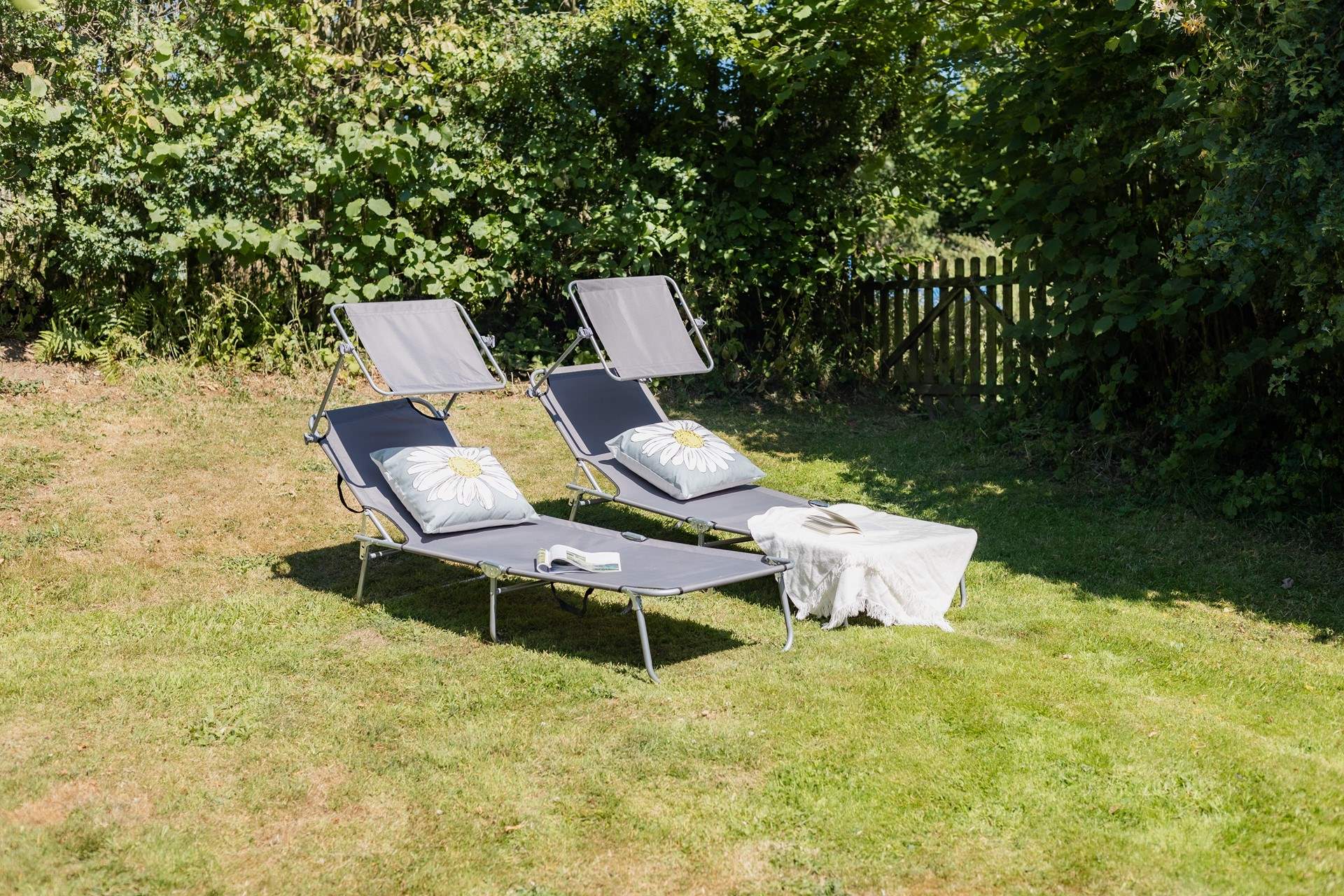 Soak up the sunshine.