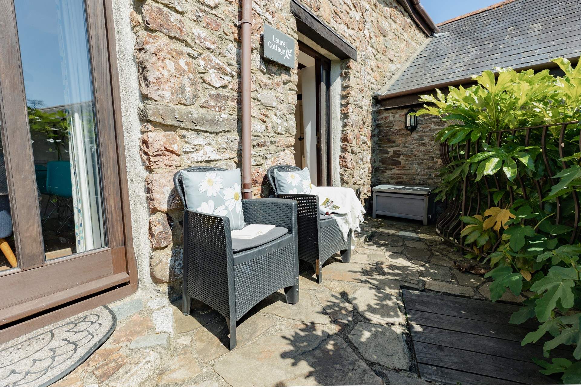 A glorious sun trap.