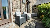 A glorious sun trap.
