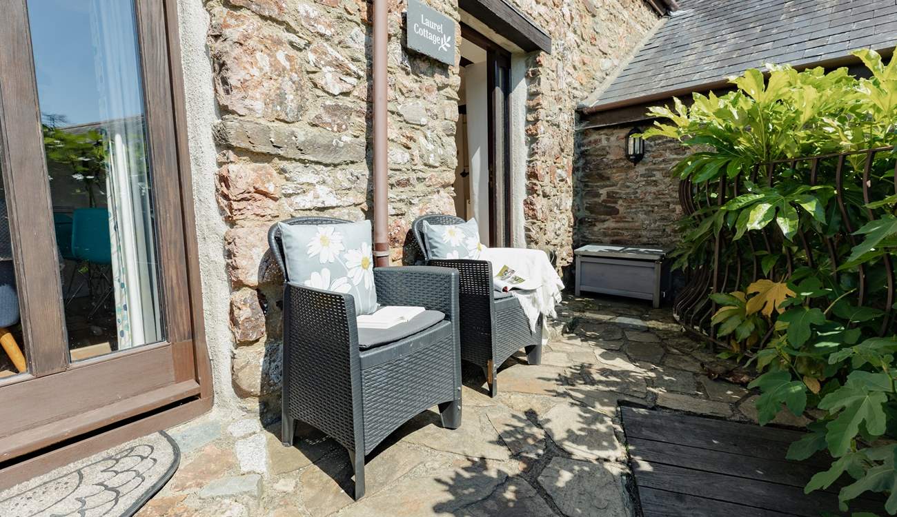 A glorious sun trap.