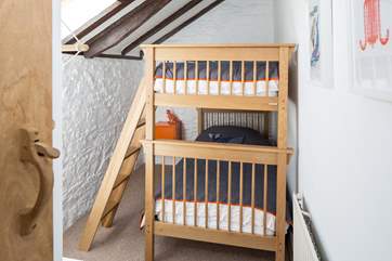 The lovely bunk room.