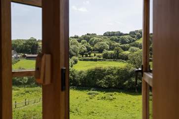 One of the many breathtaking views that can be enjoyed from the cottage.