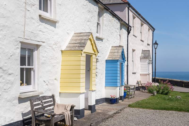 The Copper House sits right on the harbourside of this charming village.