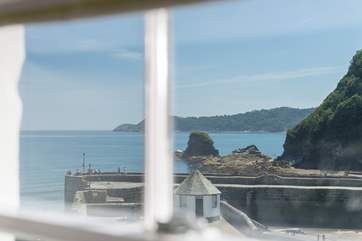Watch the everchanging scene in the harbour below.