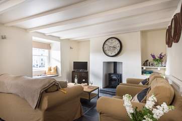 The sitting-room.