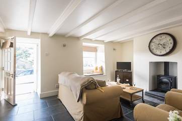 The sitting-room.