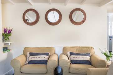 There's a nautical feel about this property!