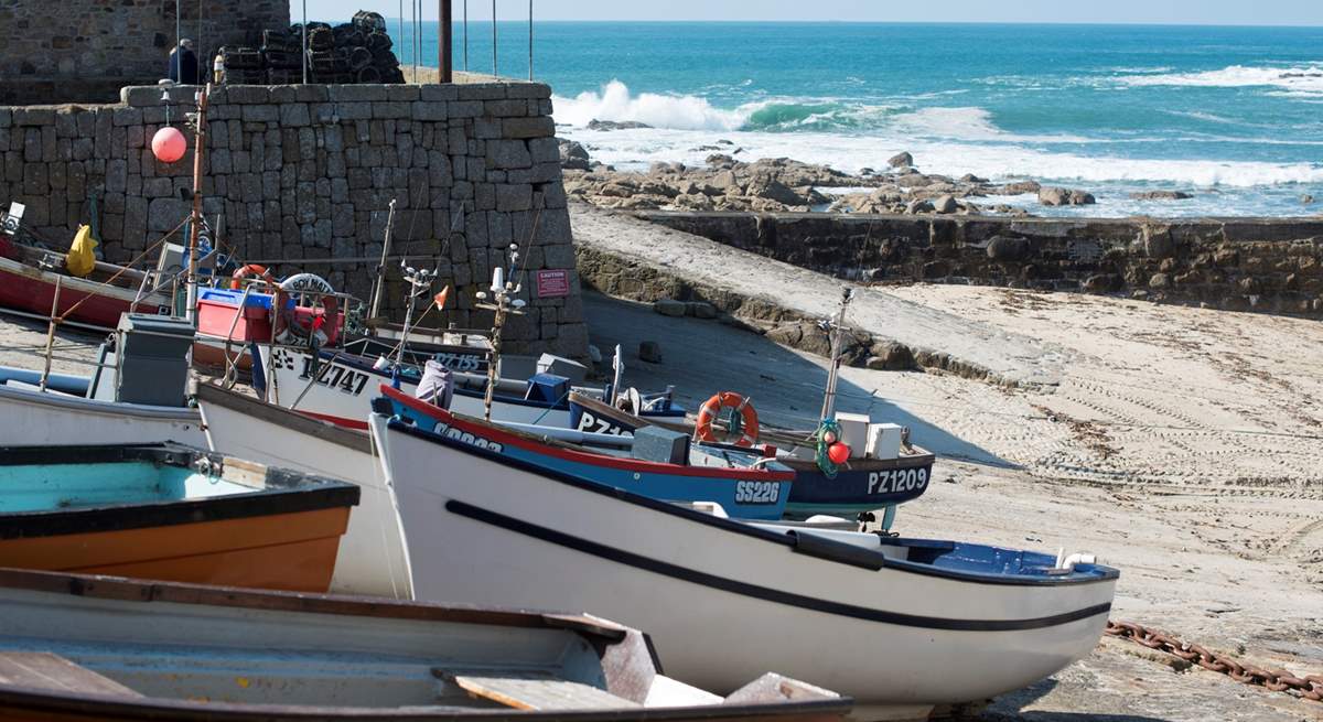 Sennen harbour.