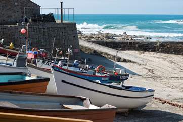 Sennen harbour.