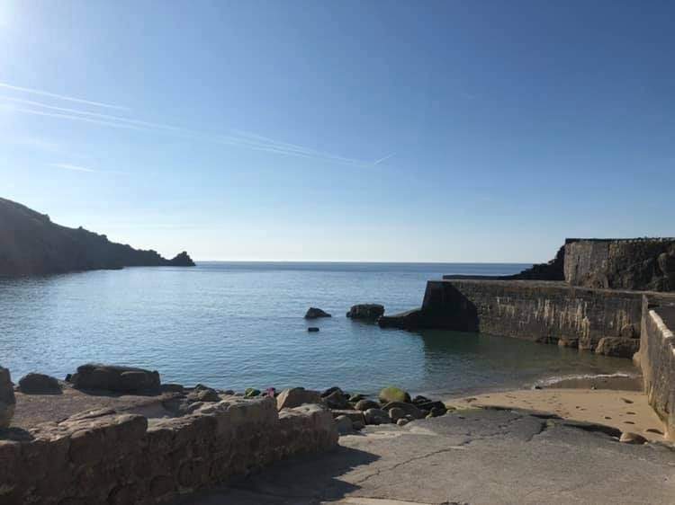 High tide in Lamorna