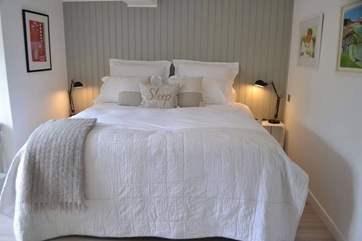 Goodnight. Fall into your super-king size bed.