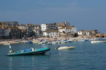 Popular St Ives is only a short drive away.