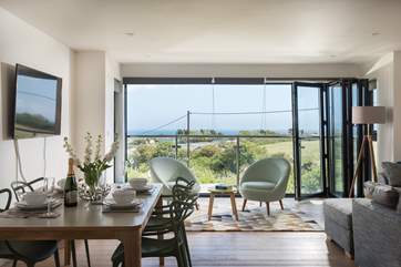 Recline on the comfy sofa or in one of the stylish armchairs, the choice is yours.