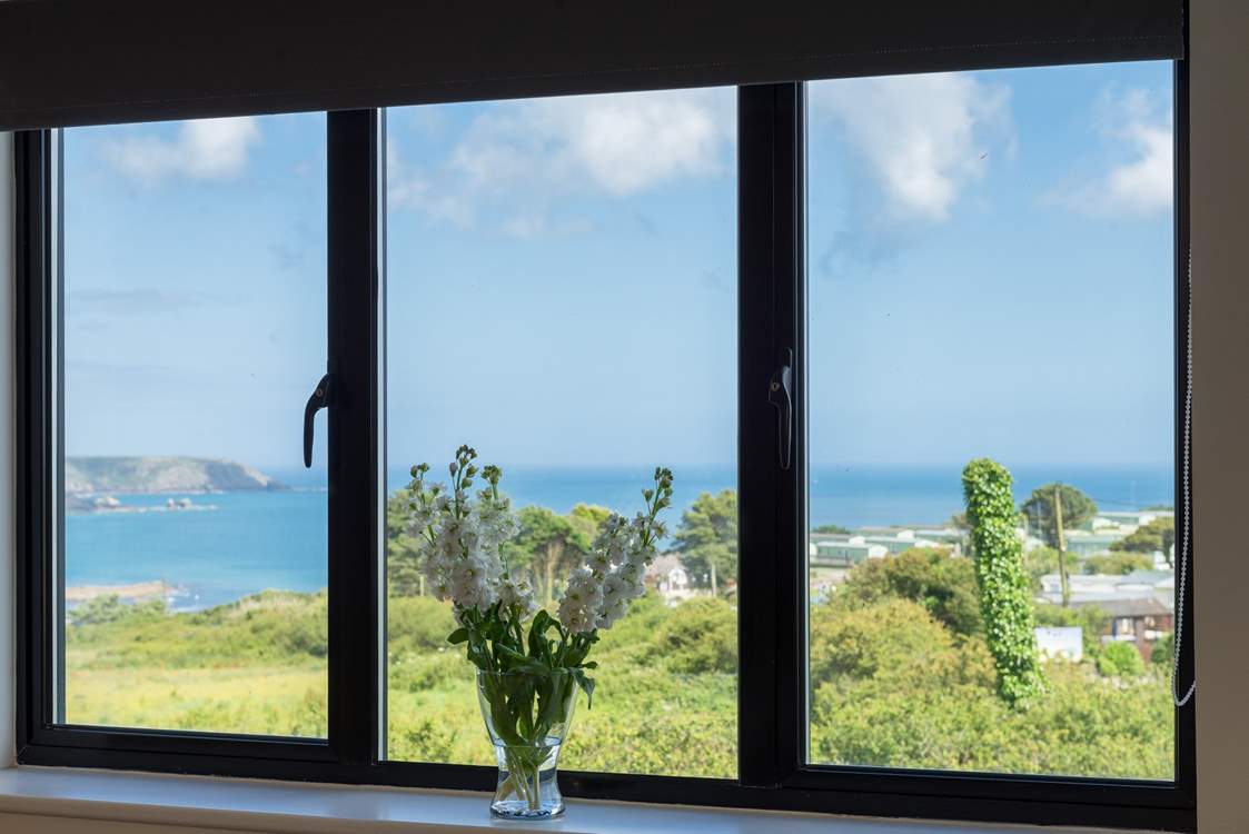 The view from the main bedroom.