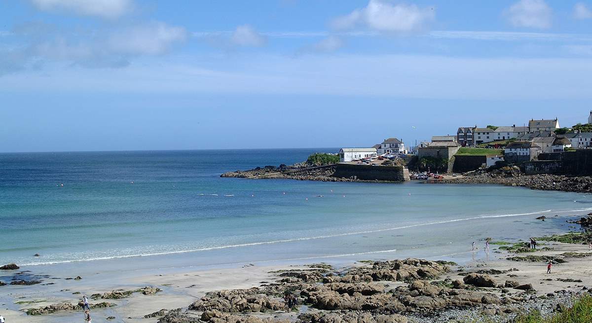 Coverack bay is a short drive away or an eight mile walk. Enjoy a drink/bite to eat before heading back along the coast path.