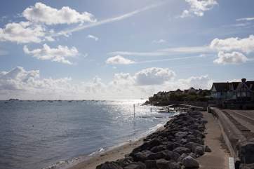 Travelling down the south of the Island, take a wonderful walk to St Helens.