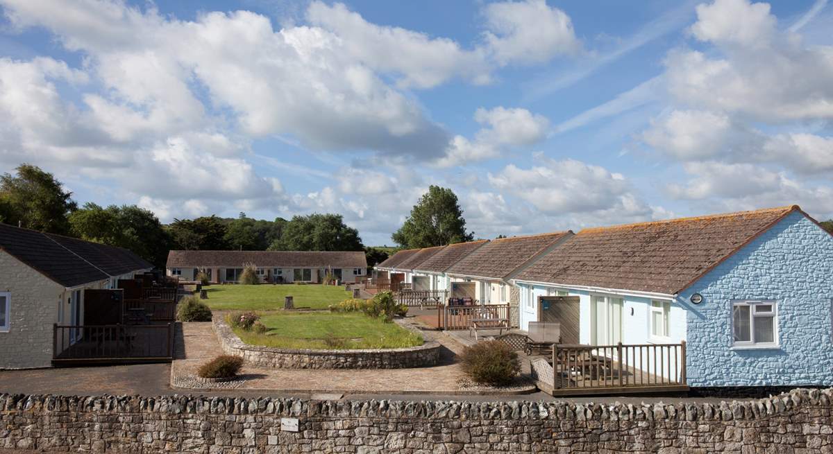 Cockleshells is set in a quiet and private development, The Salterns Village.