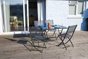Dining on the decking is a must do on a warm sunny evening.