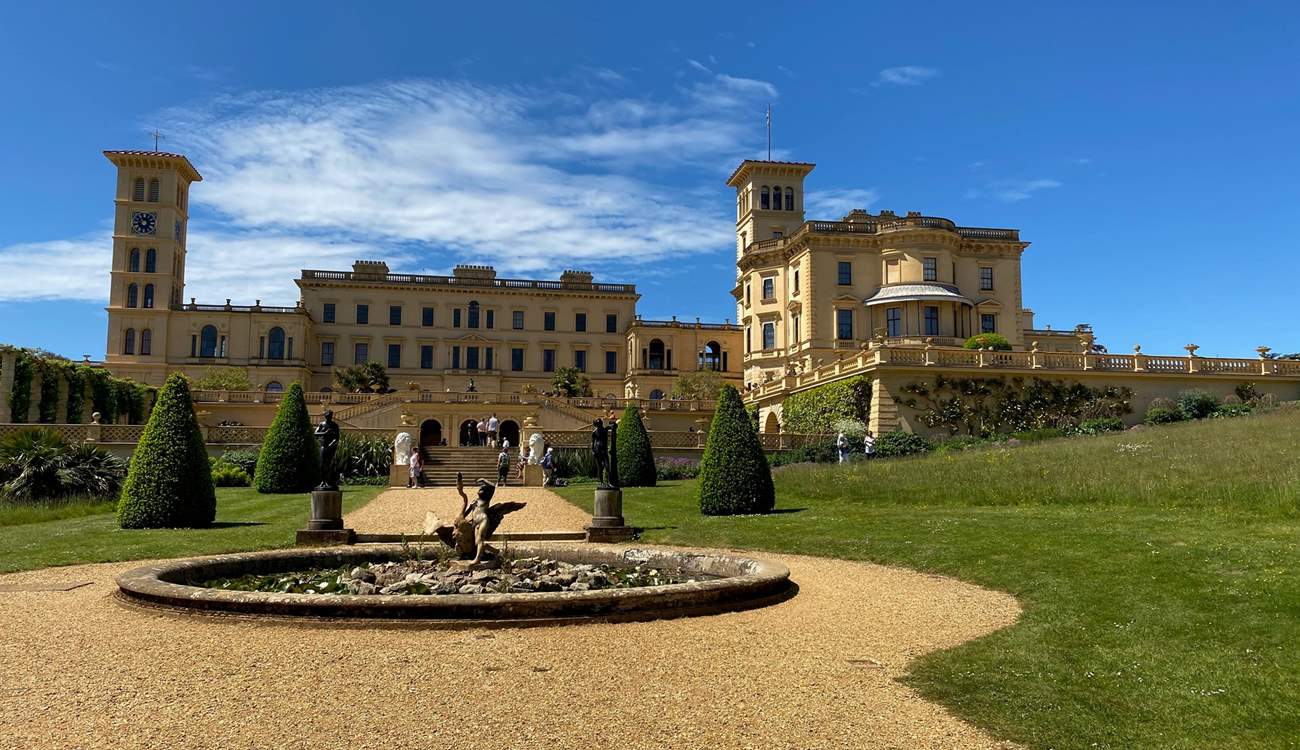 Queen Victoria's favourite home, Osborne House in East Cowes.