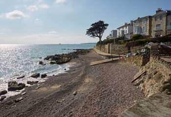Seaview has fantastic beaches. The pebbled beach at the end of the high street is perfect place for crabbing amongst the rocks.