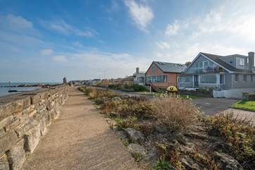 Just steps from your front door you will find yourself on the beach.