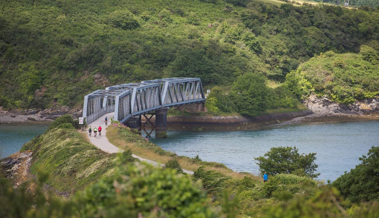 You don't have to get back in the car if you don't want to. Explore on foot or bycycle, there is plenty to see and do. Padstow is around a 20 minute walk via the Camel Trail.