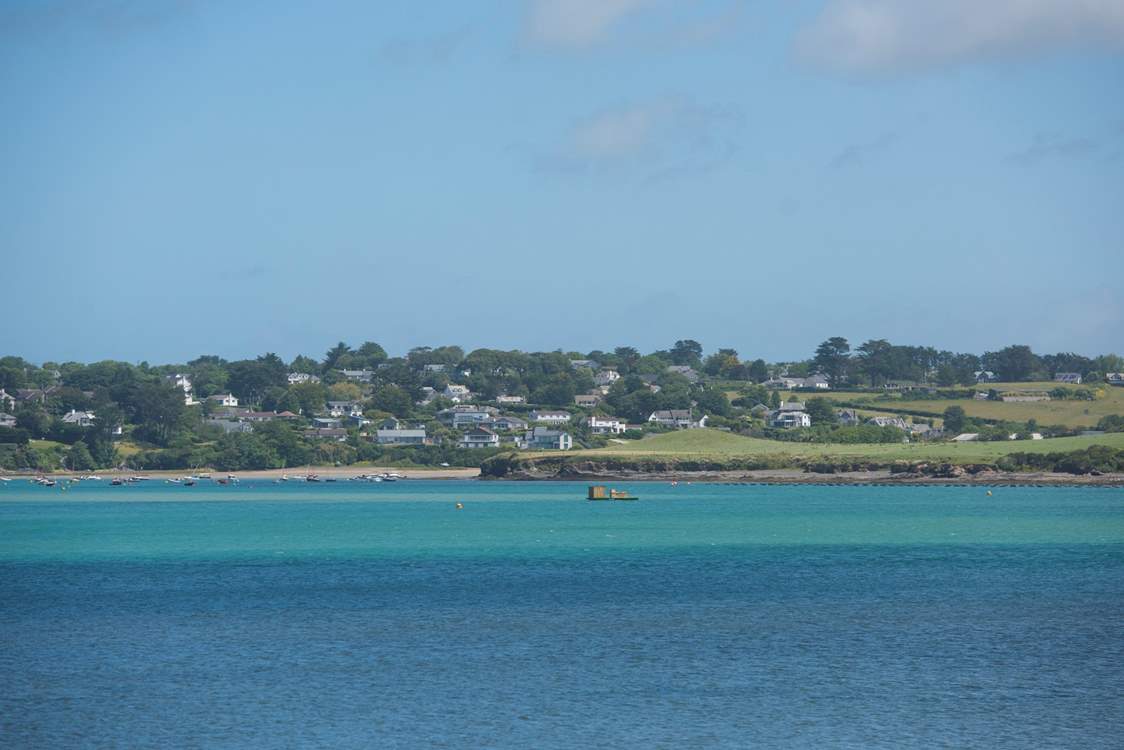 You can see over to Padstow in one direction and Rock in the other.