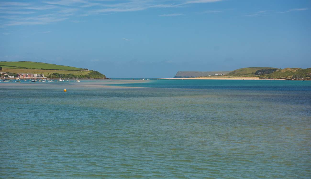While away the hours watching the activity on the estuary.