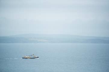 The sea view, on a grey day!