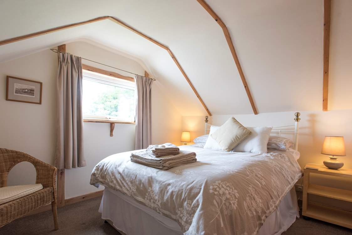 The double bedroom.