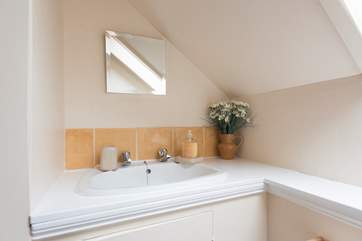 The shower-room.
