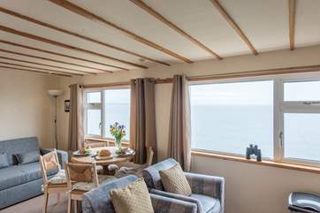 Sea views.