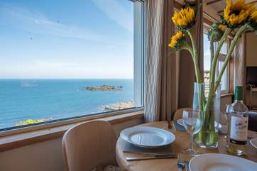 Enjoy a meal with a view.