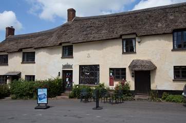 The village shop has a little cafe too where you can sit with a coffee in the morning to take in village life.