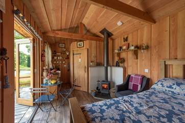 The inside is just gorgeous, with lots of quirky features and handmade elements.