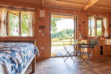 Inside and out, this is an idyllic retreat.