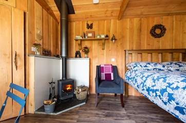 A perfect hideaway whatever the time of year.
