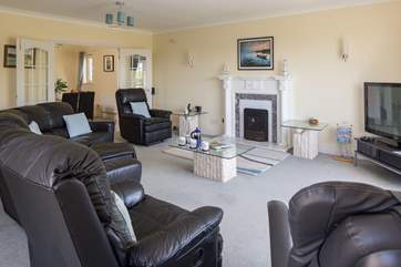 Lovely sitting-room, perfect for bringing everyone together for some evening entertainment.