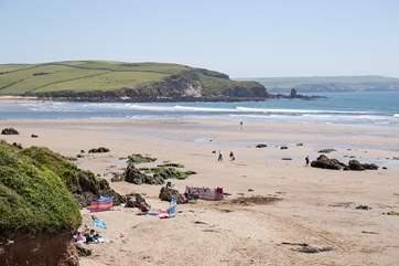If the sun is a little too much, then find shelter in one of these coves.
