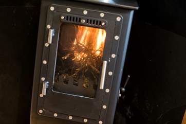 Light the wood-burner and snuggle up.