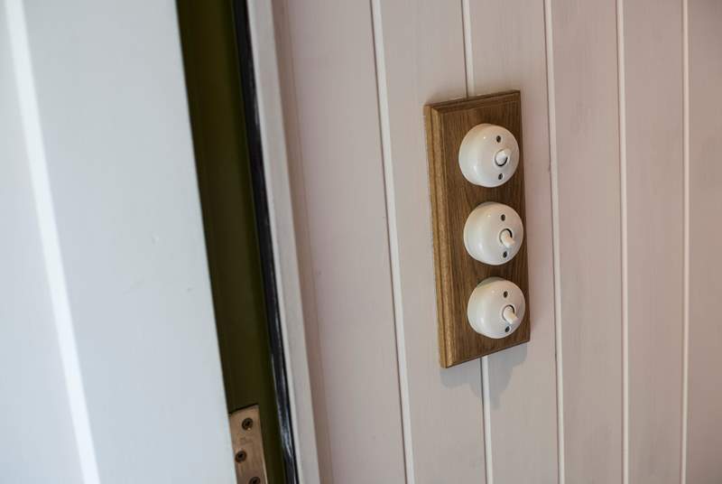 Even down to the lightswitches!